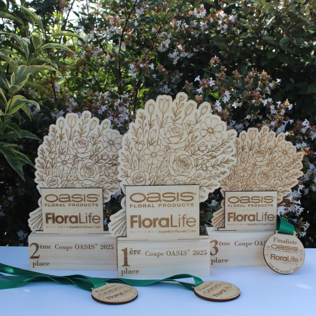 Trophée de concours floral