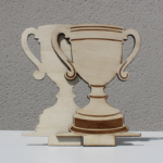 2 pièces de trophées à assembler