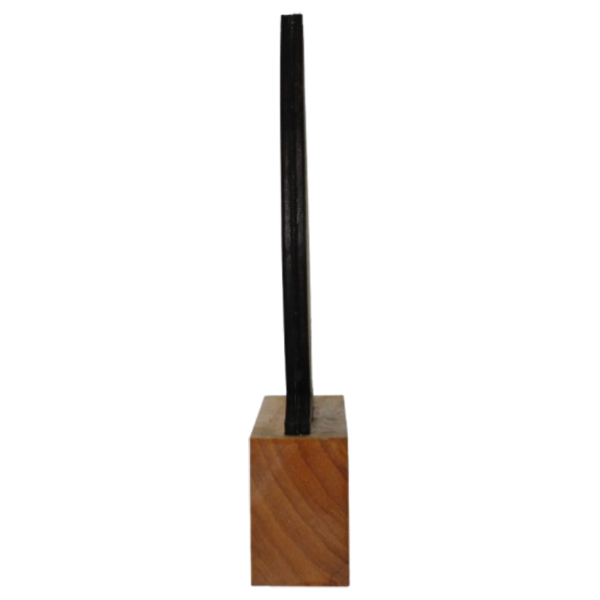 Trophée en bois de profil