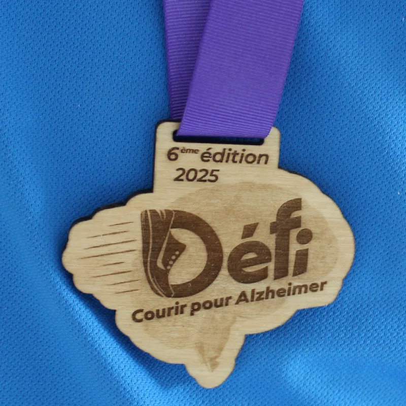 Médaille Défi courir pour Alzheimer