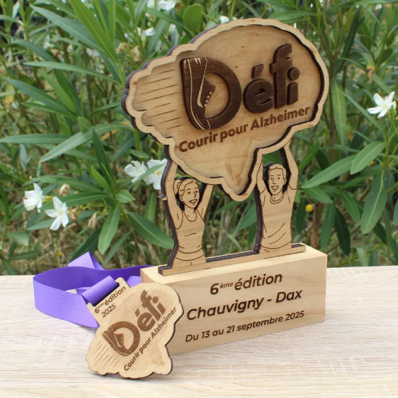 Trophée Défi courir pour Alzheimer