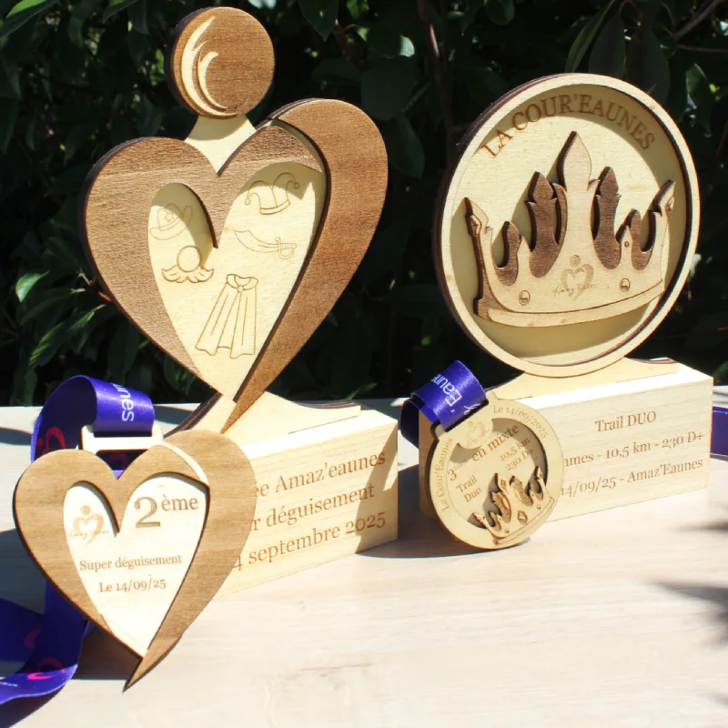 Trophées et médailles pour les Amaz'Eaunes