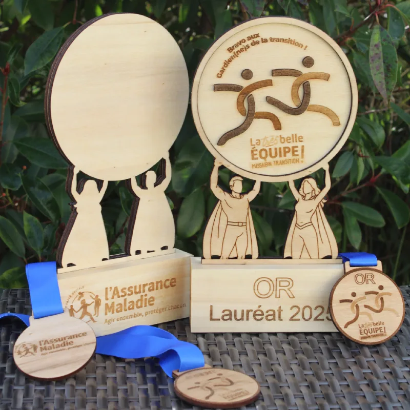 Trophées et médailles Assurance Maladie